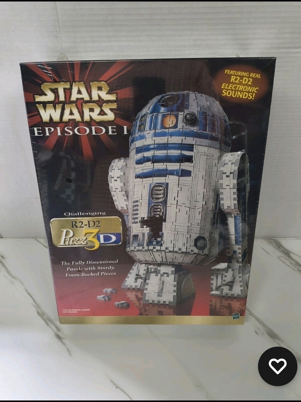 NEW Official Star Wars Episode 1 R2-D2 Puzz3D Electronic Sounds 3D Jigsaw Puzzle